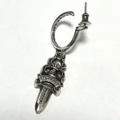 “除菌・洗浄済“ クロムハーツ ダガー#5 ピアス