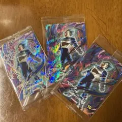 ドラゴンボール スーパーダイバーズ GDR カード ベジータ 配布 ブルー 3枚