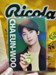 CHA EUN-WOO Ricola トレカ