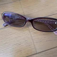 COACH カラーレンズ 度入り サングラス