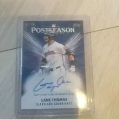 topps LANE THOMAS 2024 ポストシーズン auto /50
