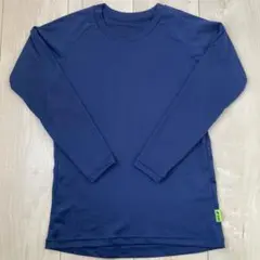 アンダーシャツ　ネイビー　130 長袖