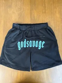 god savage 黒 ショートパンツ M