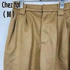 【0269】Chez toi テーパードパンツ 裏起毛 ウエストゴム