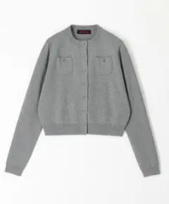 【新品タグ付】CABaN コットンカシミヤ クルーネックカーディガン