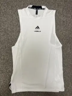 adidas LES MILLS タンクトップ ホワイトSサイズ