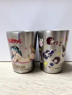 売品】うる星やつら　ステンレスタンブラー　ジョージアキャンペーン当選品