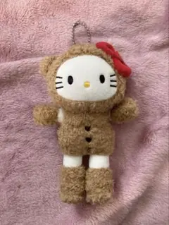 ハローキティ ぬいぐるみマスコット くま