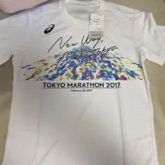 東京マラソン2017年　記念Tシャツ S ホワイト