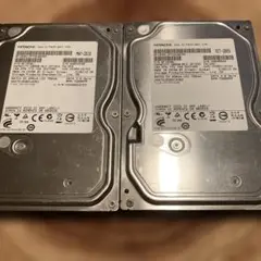 HITACHI 500gb hdd ×2
