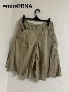 =min@RNA☆コットンハーフパンツ