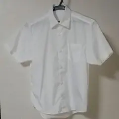 半袖シャツ ホワイト ポケット付き 150cm