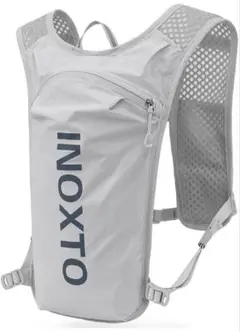 INOXTO] ランニング リュック スポーツ 超軽量　5L ライトグレー