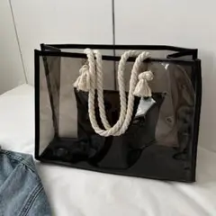 新品未使用　バッグ　プールバッグ　ビニールバッグ