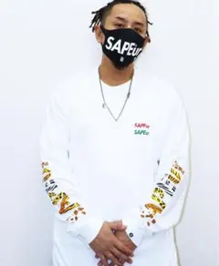 SAPEur ロンT XXL 白 サプール EXAMPLE ナイキ ニューエラ