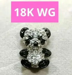 【パグ】12/24まで　笠原真寿美　リボンピアス K18WG m71127217740_1.jpg?1729328049