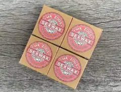 新品、SEX WAX 4個セット サーフィン ワックス レッドラベル