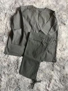 実物 新品 デッドストック ロシア軍 70s 「スリーピングパンツ・シャツ」2点