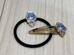 からぴち るな 髪ゴム ピン
