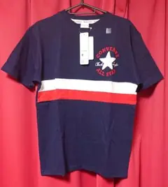 CONVERSE コンバース ネイビー Tシャツ Mサイズ Right-on