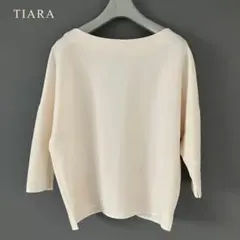 【訳あり】ティアラ TIARA アイボリー 五分袖 七夕分袖 クリーム　送料無料