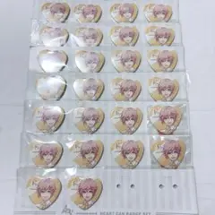 A3 椋 アニカフェ ハート缶バッジ セット