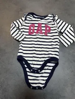 GAP ストライプロンパース 6-12ヶ月