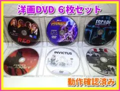 ✧˖°洋画DVD 6枚セット⛵ディスクのみ / 動作確認済み
