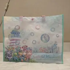 新品 ショッピングバッグ ダッフィー カラフルハピネス 20周年 ディズニーシー