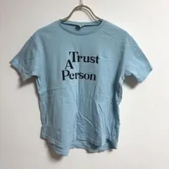 ✨綿100％✨ ブリーズ 150 Tシャツ ロゴ プリント 水色 男の子 女の子