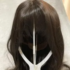ウィッグ　ロング　茶髪　ストレート