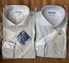 【新品】i-Shirt アイシャツ ノーアイロン バイオセンサークール　白・青