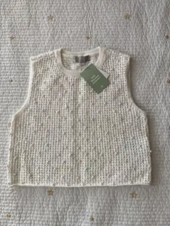 【新品タグ付き】H&M ニットベスト　Mサイズ