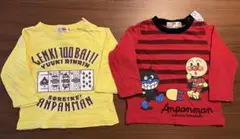 アンパンマン Tシャツセット（イエロー・レッド）