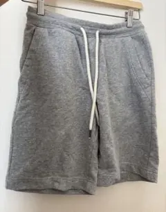 グレー スウェットショートパンツ　スウェット