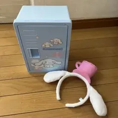 【中古】シナモロール ロッカーボックス & カチューシャ