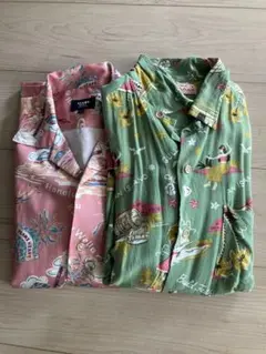 アロハシャツ2点まとめ売り