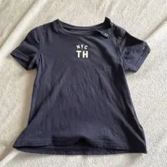 TOMMY HILFIGER ネイビー 半袖Tシャツ 92 海外