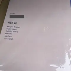 V6 名前入りアルバム V6 ベストアルバム 【あなたのお名前入りスペシャルBOX盤】