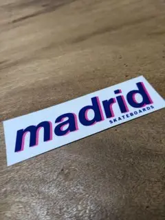 ’80s madrid skateboards スケートボード　ステッカー