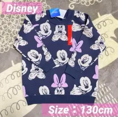 【新品】Disney ミッキー ミニー ニット セーター 130cm コストコ