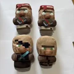 マイクラ　村人ぬいぐるみセット