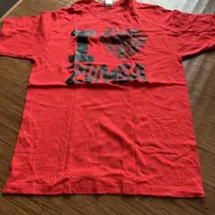 ZUMBA I LOVE ZUMBA Tシャツ 赤