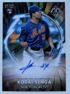 23シリ 千賀滉大 RC ルーキー Topps Transcendent サイン