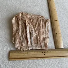 柿渋染め コースター　ハンドメイド
