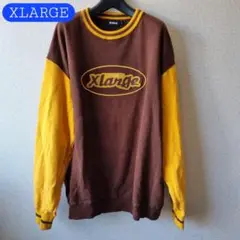 0803 XLARGE 3Dパイルロゴスウェットシャツ ルーズフィット