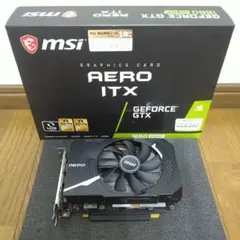 【美品】MSI GeForce GTX 1660 SUPER AERO ITX