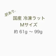 冷凍ラット アダルトMサイズ10匹おまけ+1
