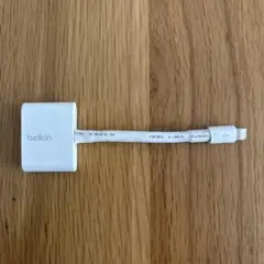 belkin Lightningオーディオ・充電アダプター