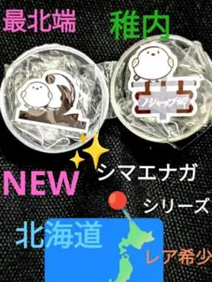 北海道道の駅ピンズ　シマエナガNEW希少限定✨ノシャップ岬稚内